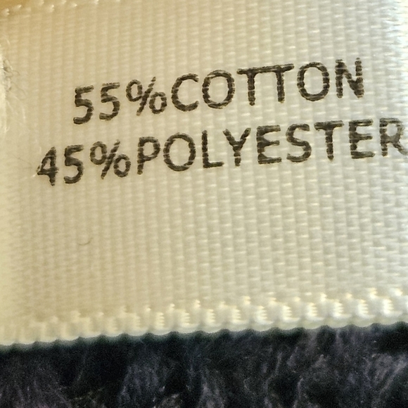 Eloqui Navy Cotton Blend Crochet Knit Drop Short Sleeve T-shirt Plus Size 18/20 - Picture 7 of 10